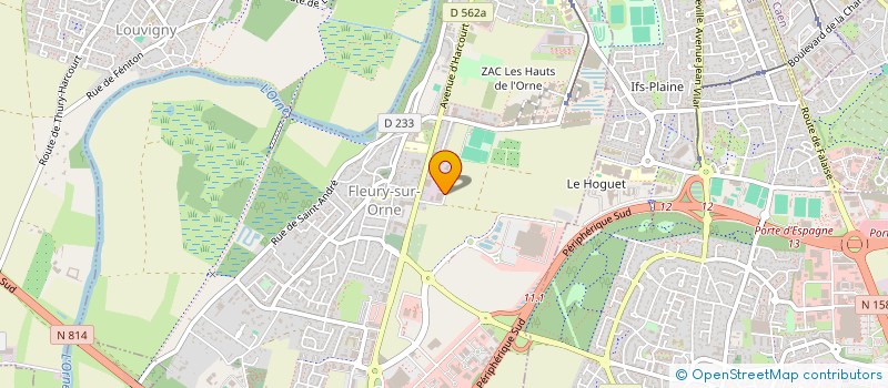 localisation de l'entreprise SOCIETE DE MENUISERIE D'ALUMINIUM à FLEURY-SUR-ORNE