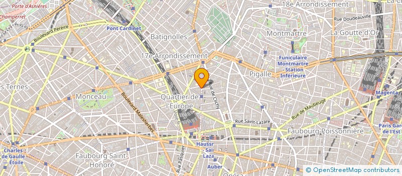 localisation de l'entreprise SOCIETE DE MENUISERIE ET JARDIN à PARIS