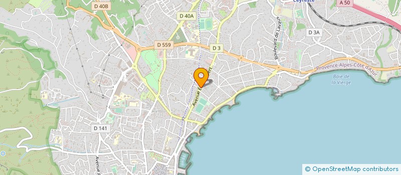 localisation de l'entreprise SOCIETE DE MENUISERIE MATEO à LA CIOTAT