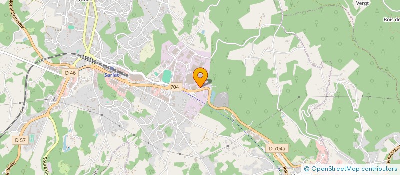 localisation de l'entreprise SOCIETE DE MENUISERIE MERCIER VAUNAC à SARLAT-LA-CANEDA
