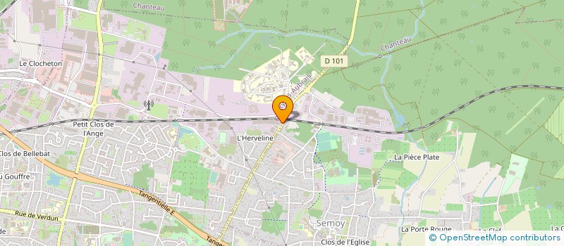 localisation de l'entreprise SOCIETE DE MENUISERIE PARQUETS ET ISOLATION à FLEURY-LES-AUBRAIS