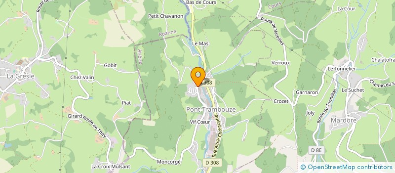 localisation de l'entreprise SOCIETE DE MEO à COURS