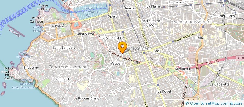 localisation de l'entreprise SOCIETE DE MESSAGERIE TRANSPORT GROUPAGE ET AFFRETEMENT à MARSEILLE