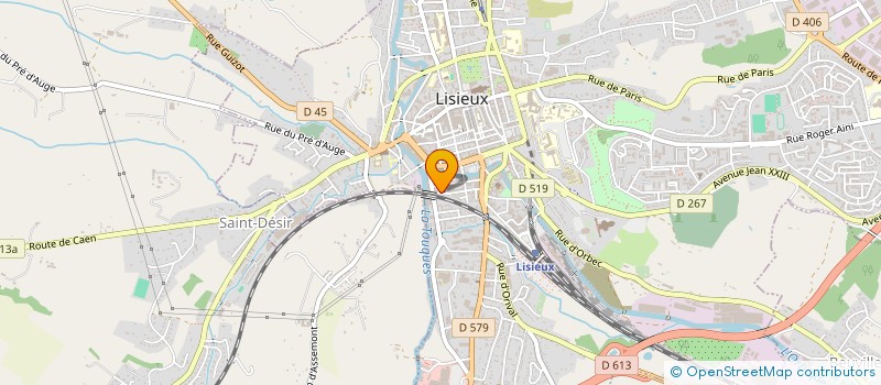 localisation de l'entreprise SOCIETE DE MESSIEURS DUBOIS VALSEMEY à LISIEUX