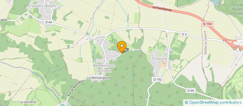 localisation de l'entreprise SOCIETE DE METRE ET DE VERIFICATION à BETHEMONT-LA-FORET