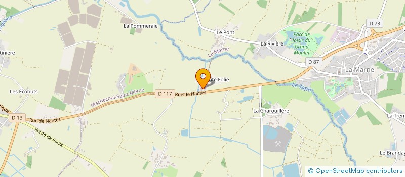 localisation de l'entreprise SOCIETE DE MONTAGE ATLANTIQUE à PAULX