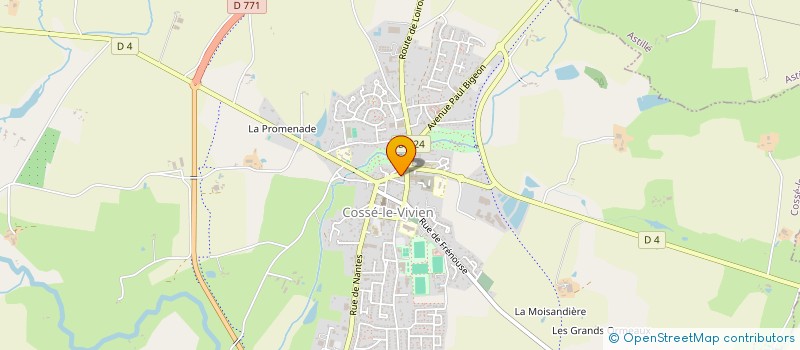 localisation de l'entreprise SOCIETE DE MONTAGE EN BATIMENTS AVICOLES à LA CHAPELLE-CRAONNAISE