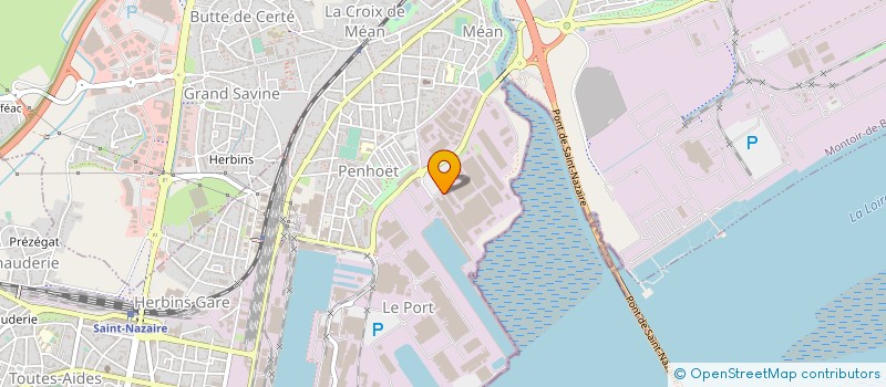 localisation de l'entreprise SOCIETE DE MONTAGE EN CHAUDRONNERIE ET TUYAUTERIE à SAINT-NAZAIRE