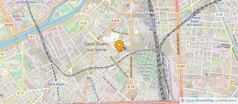 localisation de l'entreprise SOCIETE DE MONTAGE TISSERANO à SAINT-OUEN-SUR-SEINE