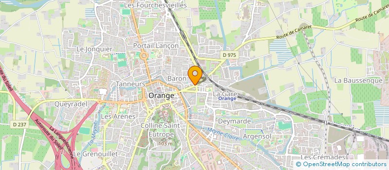 localisation de l'entreprise SOCIETE DE MONTAGE VALENTIN à ORANGE