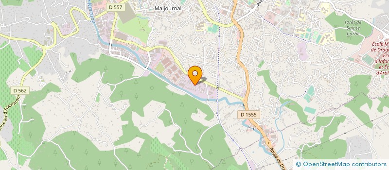 localisation de l'entreprise SOCIETE DE MOULES ET MECANIQUE DE PRECISION PROVENCALE  DRAGUIGNAN