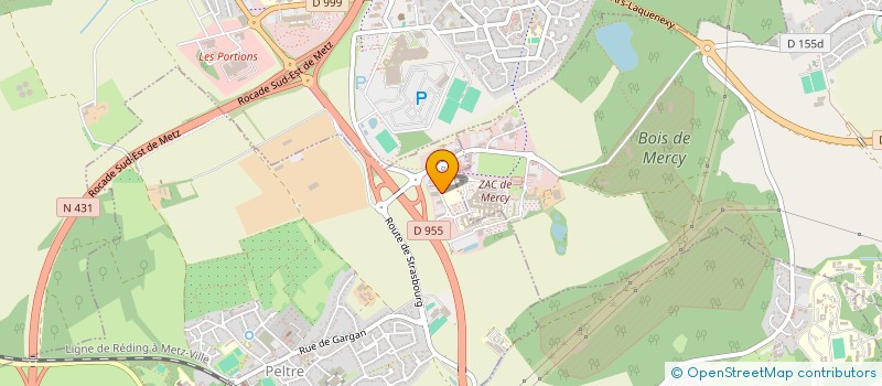 localisation de l'entreprise SOCIETE DE MOYENS POUR L'URGENCE REGIONALE (SMUR)  PELTRE