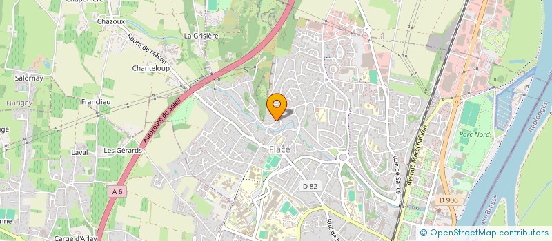 localisation de l'entreprise SOCIETE DE MUSIQUE DE CHAMBRE DU VAL DE SAONE à MACON