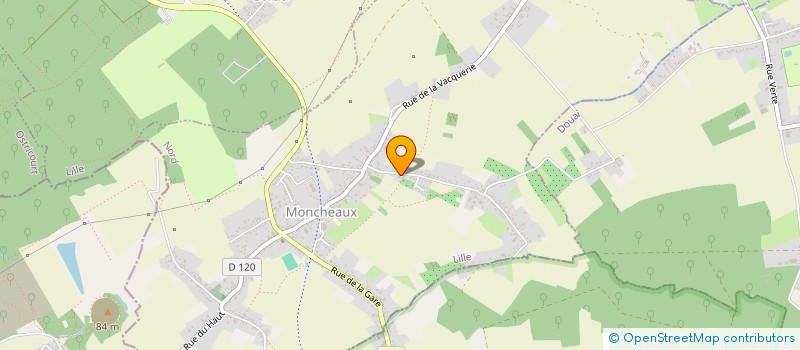 localisation de l'entreprise SOCIETE DE MUSIQUE DE MONCHEAUX LA MONCHELLOISE à MONCHEAUX