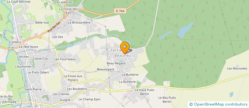 localisation de l'entreprise SOCIETE DE MUSIQUE L'ESPERANCE  SAINT-FLOVIER