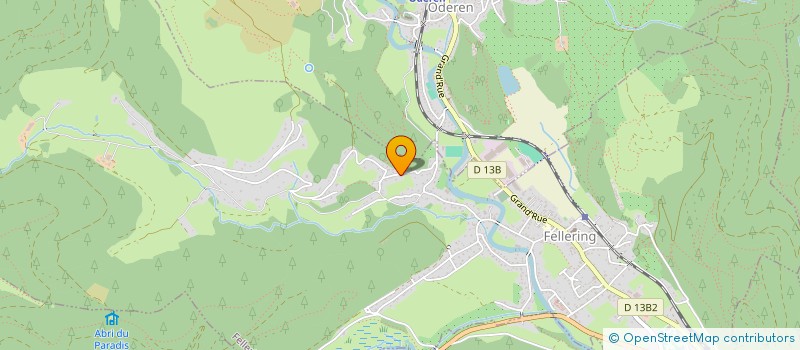 localisation de l'entreprise SOCIETE DE MUSIQUE ORPHEENNE DE FELLERING  FELLERING