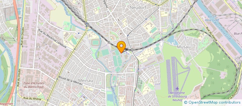 localisation de l'entreprise SOCIETE DE NATATION STRASBOURG à STRASBOURG
