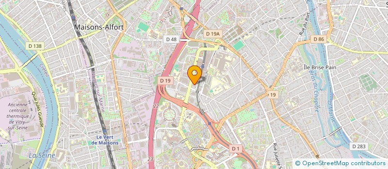 localisation de l'entreprise SOCIETE DE NEGOCE DE BIENS & DE SERVICES  CRETEIL