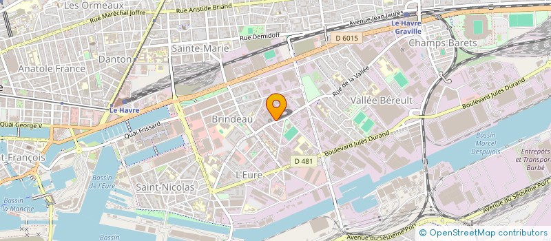 localisation de l'entreprise SOCIETE DE NEGOCE PLURIDIRECTIONNELLE à LE HAVRE