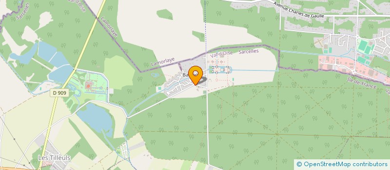 localisation de l'entreprise SOCIETE DE NEGOCES ET SERVICES à ASNIERES-SUR-OISE