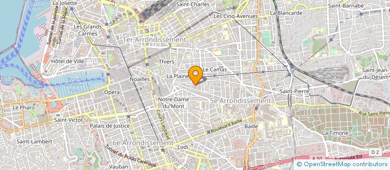 localisation de l'entreprise SOCIETE DE NEGOCIATION ET DE GESTION IMM à MARSEILLE