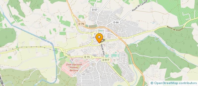 localisation de l'entreprise SOCIETE DE NEGOCIATION IMMOBILIERE à LAMBESC
