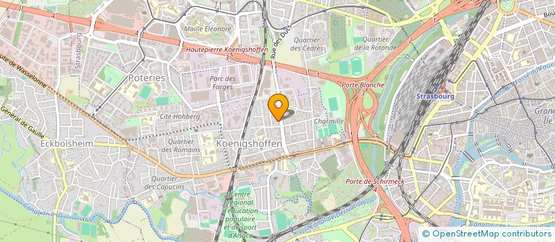 localisation de l'entreprise SOCIETE DE NETTOYAGE EUROPENNE à STRASBOURG