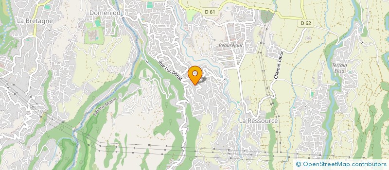 localisation de l'entreprise SOCIETE DE NETTOYAGE SPECIALISEE à SAINTE-MARIE