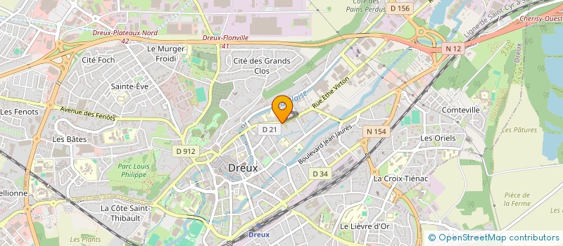 localisation de l'entreprise SOCIETE DE NOUVELLES CONSTRUCTIONS à DREUX