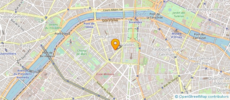 localisation de l'entreprise SOCIETE DE PARIS POUR L'AVENIR PROFESSIONNEL DES ETUDIANTS  PARIS