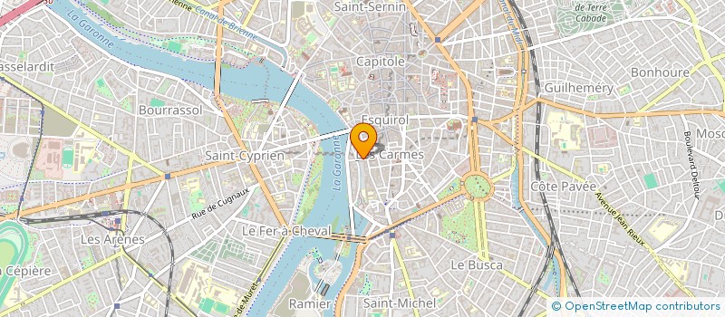localisation de l'entreprise SOCIETE DE PARKING ET DE SERVICE à TOULOUSE