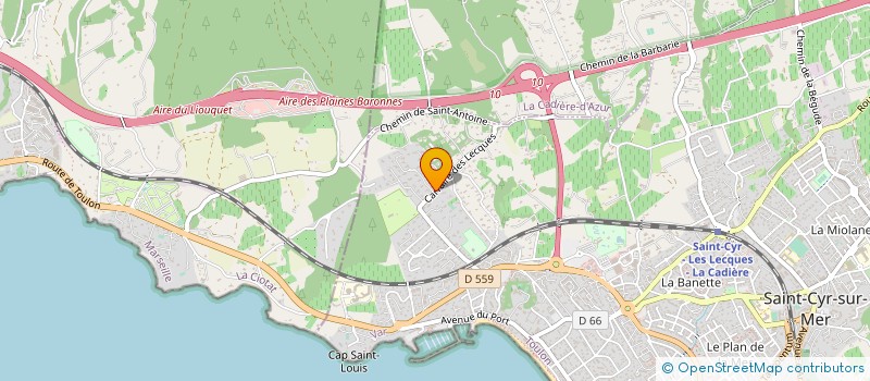 localisation de l'entreprise SOCIETE DE PARTICIPATION DU VEXIN à SAINT-CYR-SUR-MER