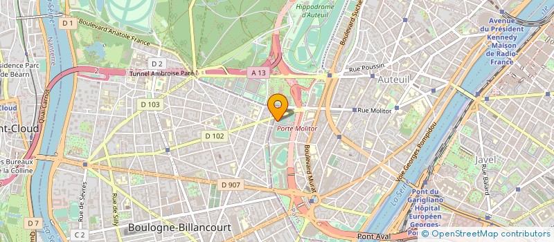 localisation de l'entreprise SOCIETE DE PARTICIPATION ET D'EXPLOITATION HOTELIERE SOPAROTEL à PARIS
