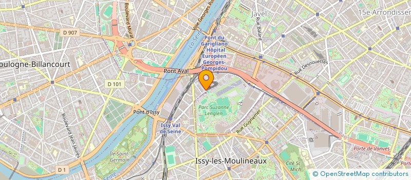 localisation de l'entreprise SOCIETE DE PARTICIPATION ET D'INVESTISSEMENTS DE MOTELS à ISSY LES MOULINEAUX
