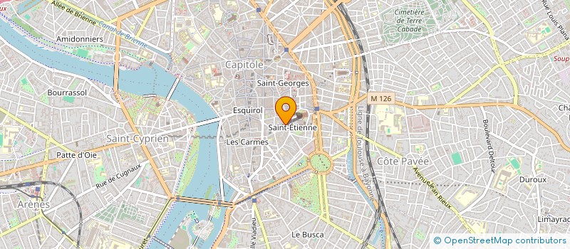 localisation de l'entreprise SOCIETE DE PARTICIPATION FINANCIERE LARRE CATHERINE  TOULOUSE