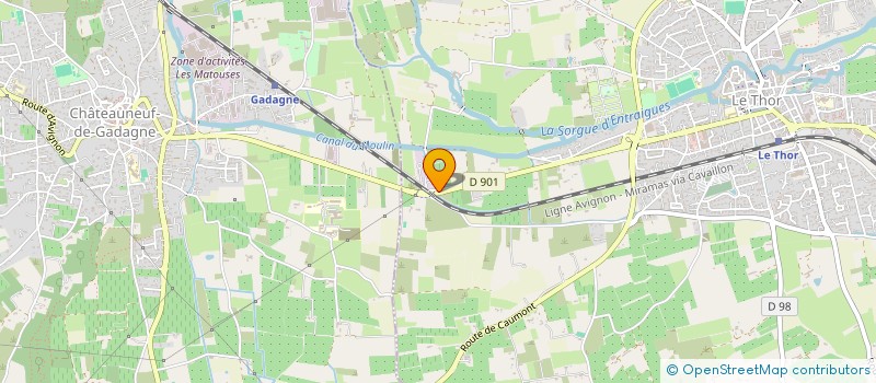 localisation de l'entreprise SOCIETE DE PARTICIPATION LONGCHAMP  VEDENE