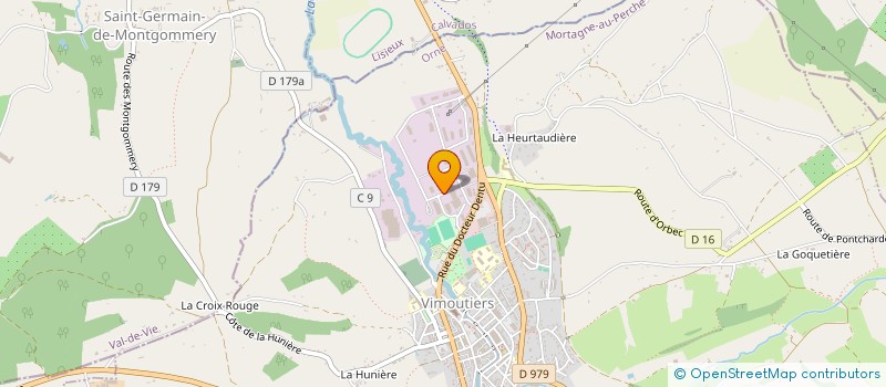 localisation de l'entreprise SOCIETE DE PARTICIPATION PARIS NORMANDIE à VIMOUTIERS