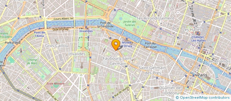 localisation de l'entreprise SOCIETE DE PARTICIPATION SIAT  PARIS