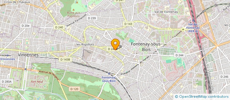 localisation de l'entreprise SOCIETE DE PARTICIPATIONS AFAVE à FONTENAY SOUS BOIS