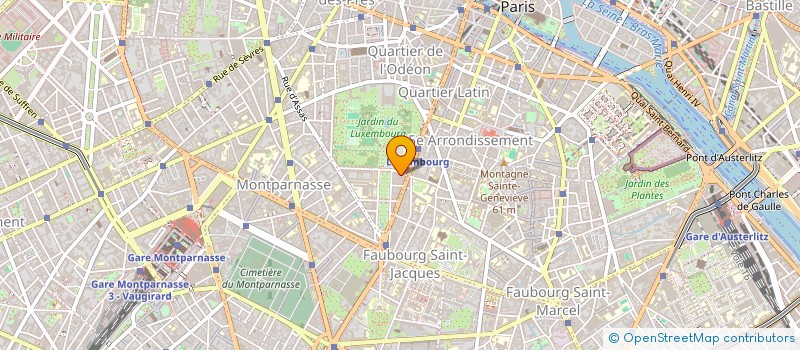 localisation de l'entreprise SOCIETE DE PARTICIPATIONS DU PANTHEON  PARIS