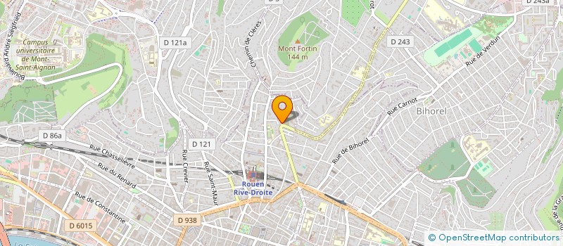 localisation de l'entreprise SOCIETE DE PARTICIPATIONS FINANCIERES DE PROFESSION LIBERALE DE MEDECINS AURIANT DEVOS  ROUEN