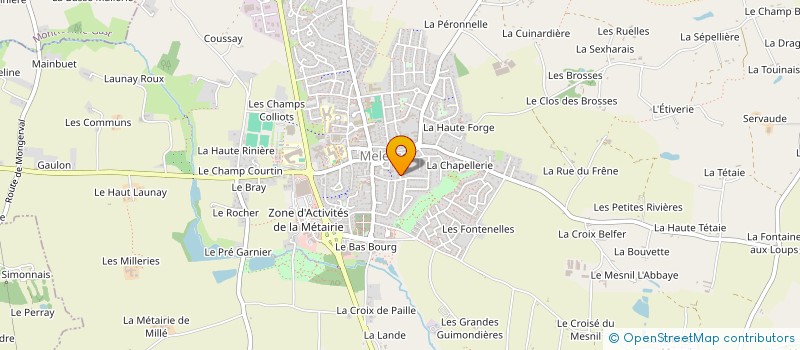 localisation de l'entreprise SOCIETE DE PARTICIPATIONS FINANCIERES DE PROFESSION LIBERALE DE NOTAIRES JTMG  MELESSE