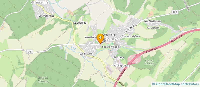 localisation de l'entreprise SOCIETE DE PARTICIPATIONS FINANCIERES DE PROFESSION LIBERALE DE PHARMACIEN JC BESANCON  RECOLOGNE