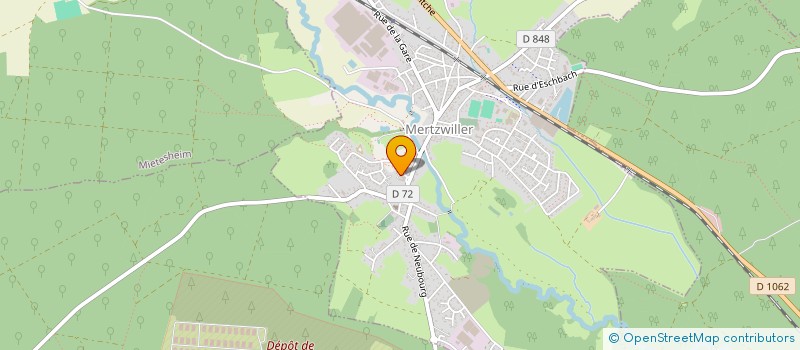 localisation de l'entreprise SOCIETE DE PARTICIPATIONS FINANCIERES DE PROFESSION LIBERALE DE PHARMACIENS D'OFFICINE CG MERTZWILLER  MERTZWILLER