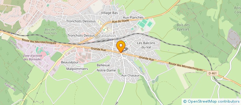 localisation de l'entreprise SOCIETE DE PARTICIPATIONS FINANCIERES DE PROFESSION LIBERALE DE PHARMACIENS D'OFFICINE PARATTE ADAM  VALDAHON