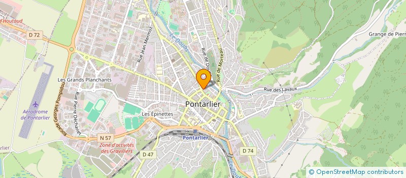 localisation de l'entreprise SOCIETE DE PARTICIPATIONS FINANCIERES DE PROFESSION LIBERALE DE PHARMACIENS D'OFFICINE ROTA ANDRE  DOUBS