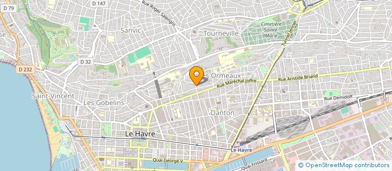 localisation de l'entreprise SOCIETE DE PARTICIPATIONS FINANCIERES DE PROFESSION LIBERALE PAR ACTIONS SIMPLIFIEE JEAN-PHILIPPE BANEL à LE HAVRE