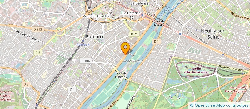 localisation de l'entreprise SOCIETE DE PARTICIPATIONS PORTUAIRES à PUTEAUX