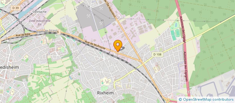 localisation de l'entreprise SOCIETE DE PARTICIPATIONS ROMEO à RIXHEIM