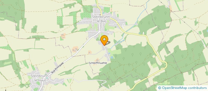 localisation de l'entreprise SOCIETE DE PATRIMOINE HOGG  STEINBRUNN-LE-BAS